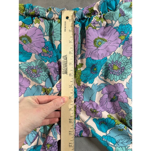 Josie Natori Boheme Wanderlust Pants Size S Polyester Spandex Floral - Picture 6 of 10